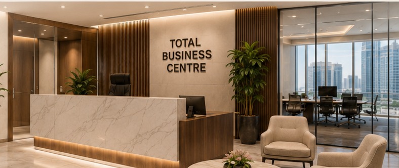 Total Business Centre Abu Dhabi office interior